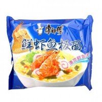 康师傅 经典单包 鲜虾鱼板面  95g
