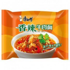 康师傅  经典单包 香辣牛肉面 100g