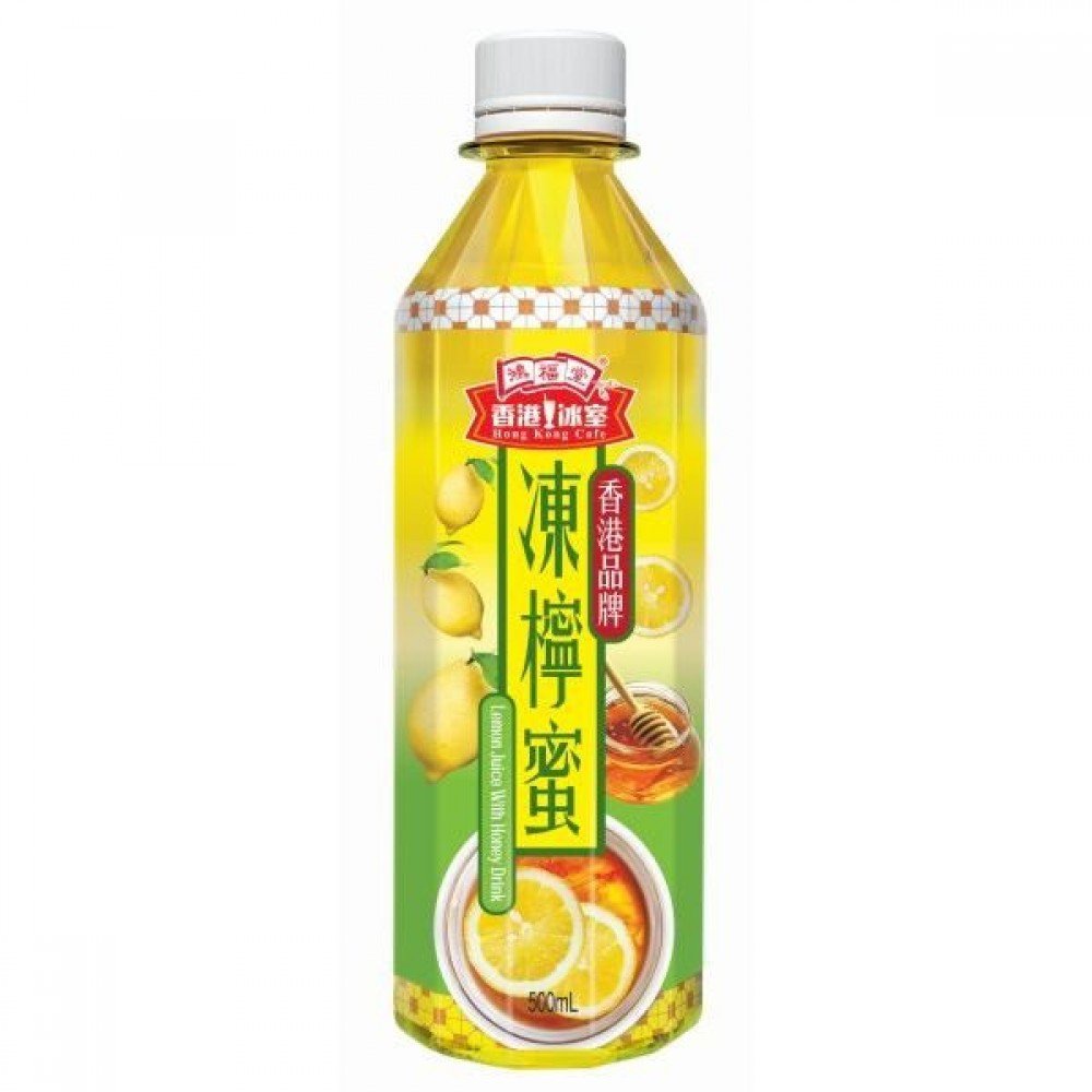 鸿福堂 冻柠茶 果味茶饮品 500ml