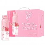 蒙牛 真果粒 玫瑰风味+草莓果粒 *10