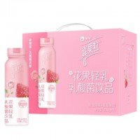 MN Real Fruit rose flavor + strawberry fruit cubes 230g