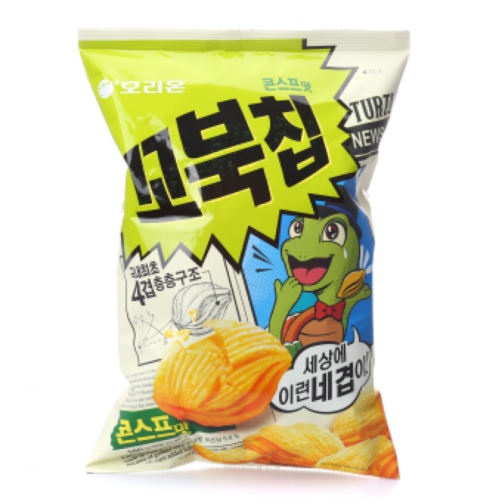 韩国玉米脆片乌龟饼 玉米浓汤 65g