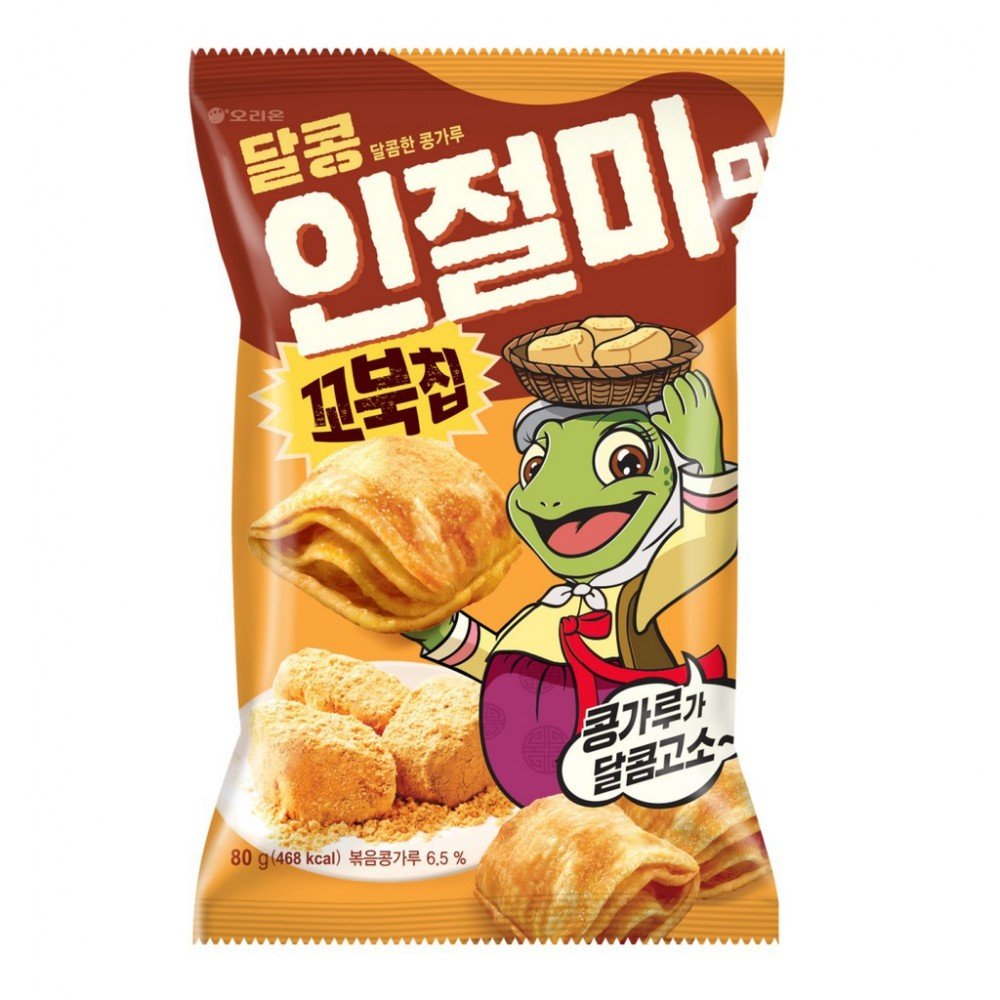 韩国玉米脆片乌龟饼 肉桂 80g